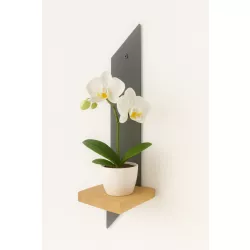 Kwietnik Ścienny Metalowy model Rhombus