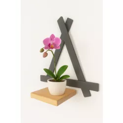 Kwietnik Ścienny Metalowy model Triangle