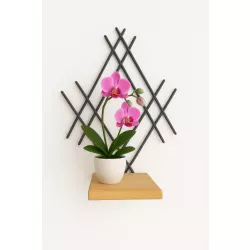 Kwietnik Ścienny Metalowy a'la PRL