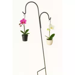 Wbijany hak ogrodowy 150 cm, malowany proszkowo