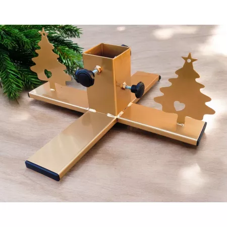 Stojak Choinkowy z Motywem Choinki – Metalowy, Ręcznie Wykonany