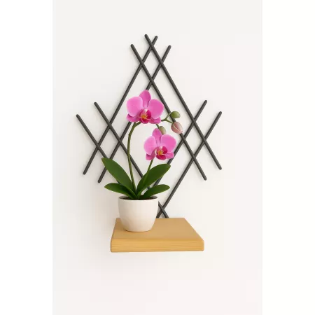 Kwietnik Ścienny Metalowy a'la PRL