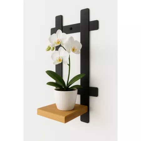 Kwietnik Ścienny Metalowy model Quadro