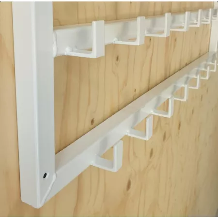 Wieszak kuty do przedpokoju z półką loft