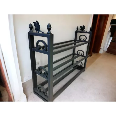 Stojak na buty– ręcznie robiony loftowy design | Rzemieslnik-Metalu.pl